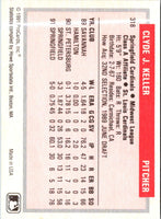 1991 ProCards Clyde Keller #318