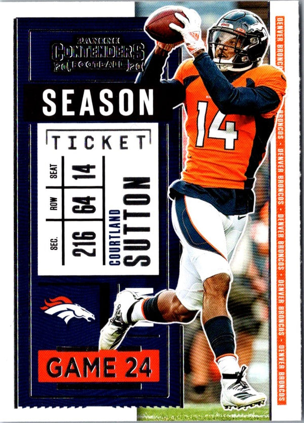 2020 Panini Courtland Sutton #71