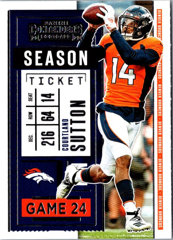2020 Panini Courtland Sutton #71