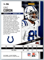 2018 Panini Playoff Eric Ebron #86