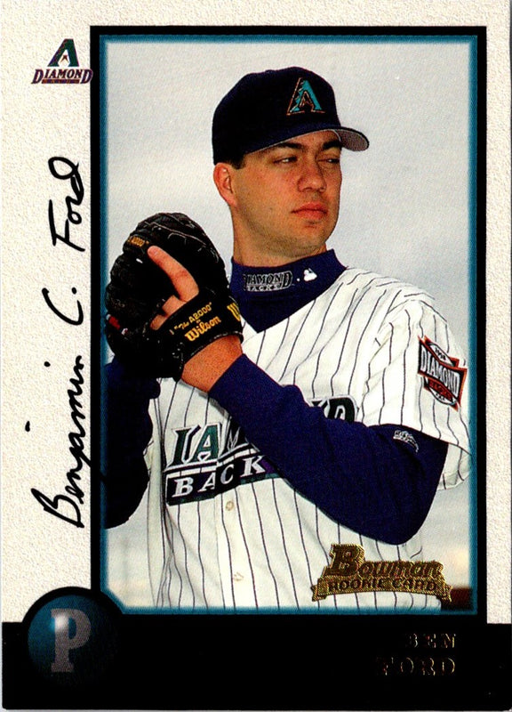 1998 Bowman Chrome Refractors Ben Ford #382