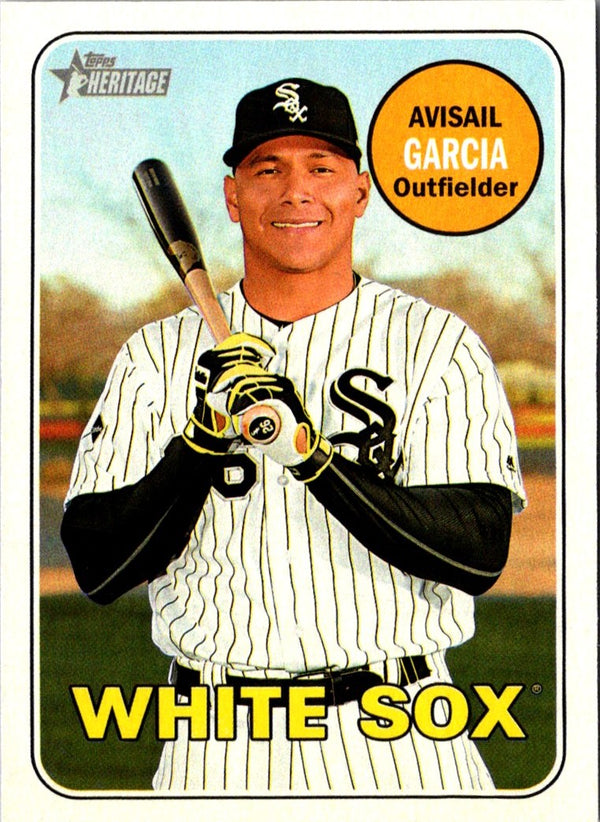 2018 Topps Heritage Avisail Garcia #328