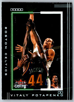 2001 Fleer Genuine Vitaly Potapenko #32