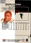 2002 Fleer Box Score Warrick Dunn