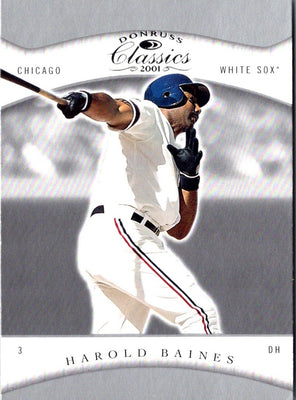 2001 Donruss Classics Harold Baines #30