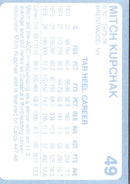 1989 Collegiate Collection North Carolina's Finest Mitch Kupchak