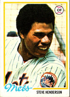 1978 Topps Steve Henderson #134 Rookie