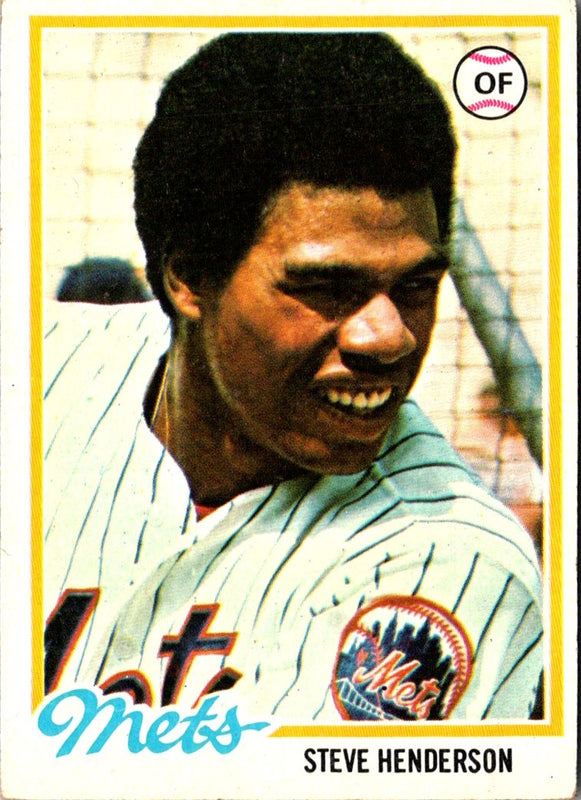 1978 Topps Steve Henderson #134 Rookie