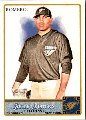 2011 Topps Allen Ginter Ricky Romero #64