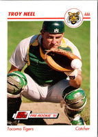 1991 Line Drive AAA Troy Neel #543