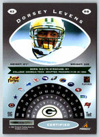 1997 Pinnacle Certified NFL Dorsey Levens #63