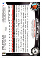2011 Topps Gregory Infante #223 Rookie