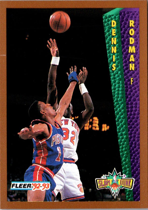1992 Fleer Dennis Rodman #289