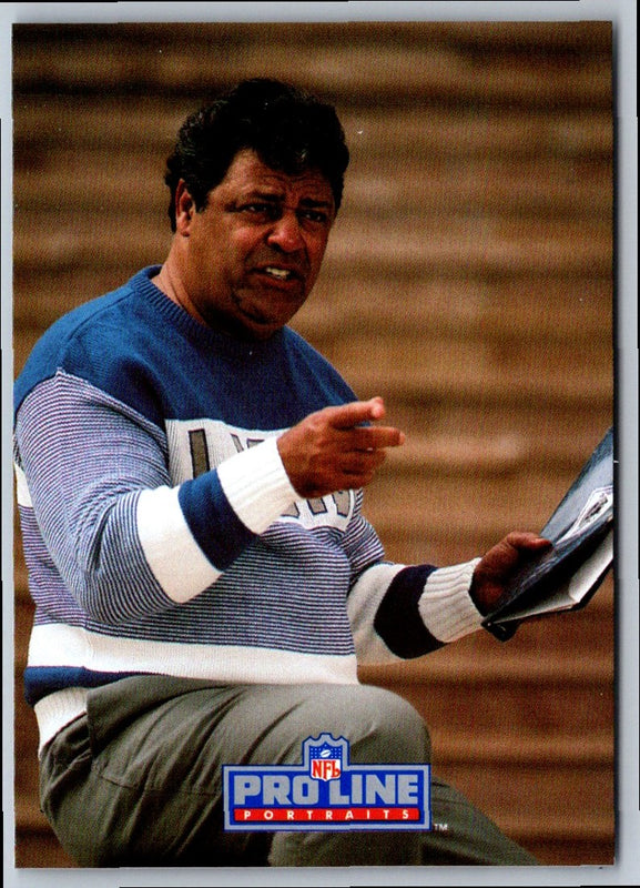 1991 Pro Line Portraits Wayne Fontes #226