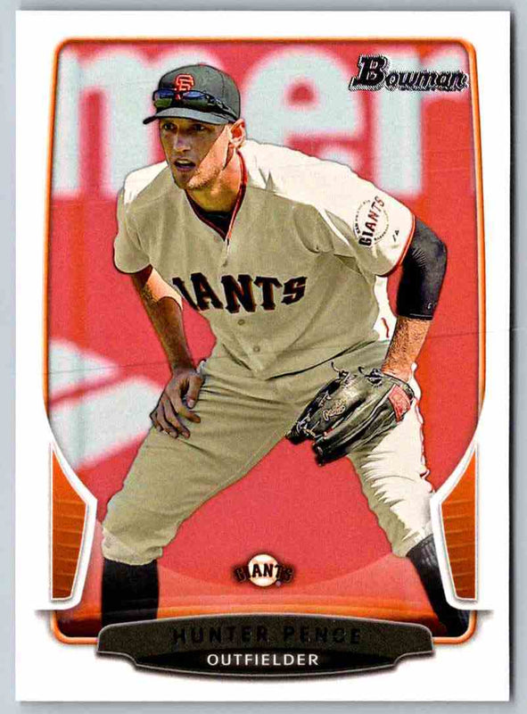 2013 Bowman Hunter Pence #154