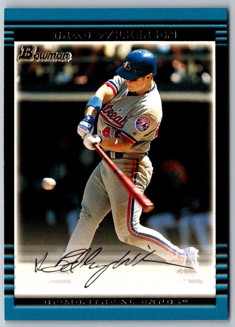 2002 Bowman Brad Wilkerson