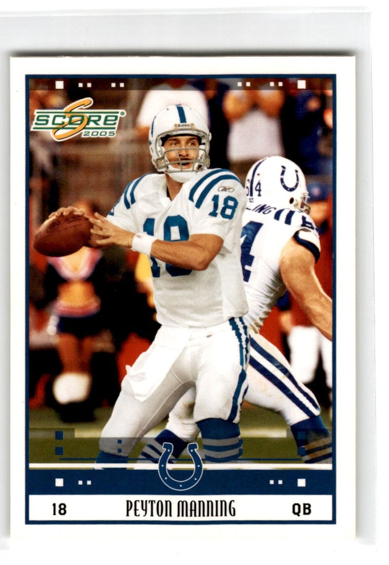 2005 Score Peyton Manning