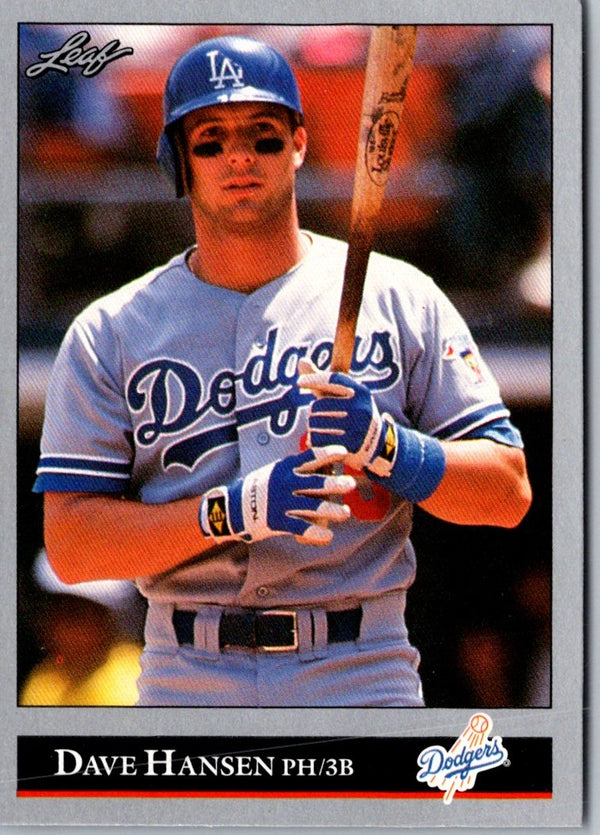 1992 Leaf Dave Hansen #389