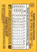 1987 Donruss Rob Wilfong