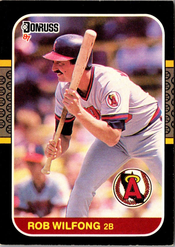 1987 Donruss Rob Wilfong #258