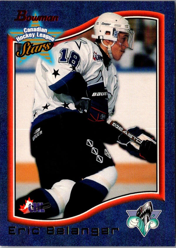 1997 Bowman CHL Eric Belanger #73