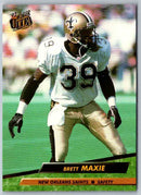 1991 Fleer Ultra Brett Maxie
