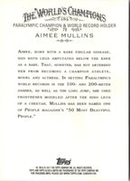 2011 Topps Allen Ginter Aimee Mullins #79