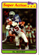 1981 Topps Al Baker