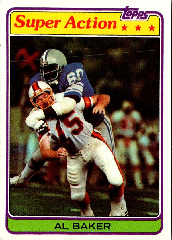 1981 Topps Al Baker #498 EX
