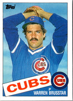 1985 Topps Warren Brusstar #189