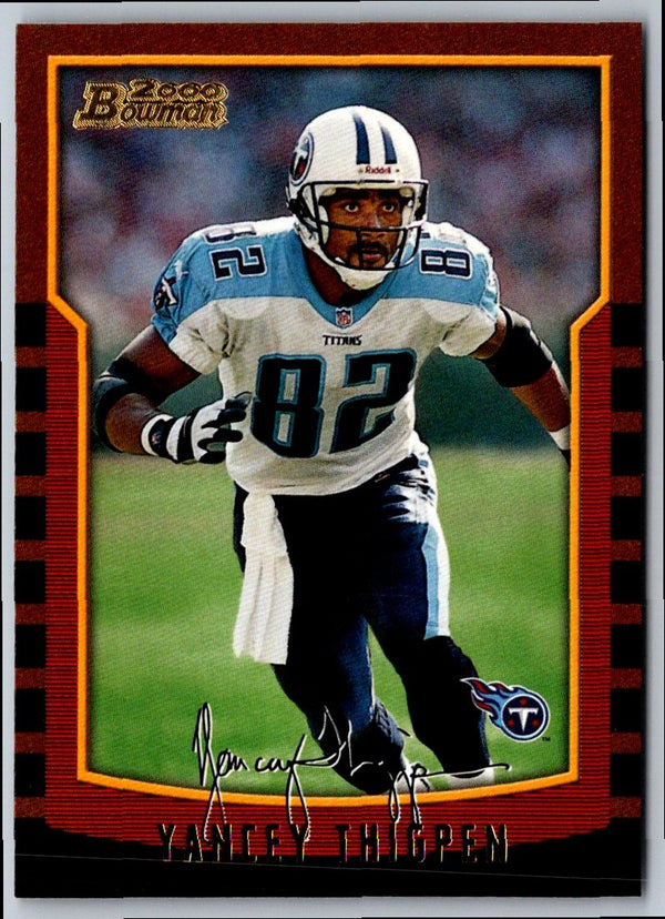 2000 Bowman Yancey Thigpen #14