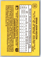 1987 Donruss The Rookies Brian Holton #54