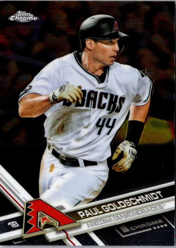 2017 Topps Chrome Paul Goldschmidt #134