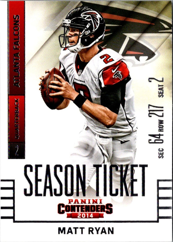 2014 Panini Contenders Matt Ryan #46