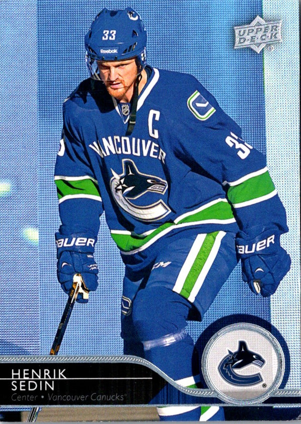 2014 Upper Deck Henrik Sedin #431