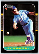 1986 Donruss Dan Quisenberry
