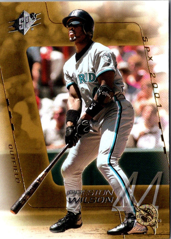 2001 SP Authentic Preston Wilson #69