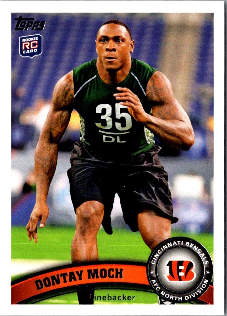 2011 Topps Dontay Moch