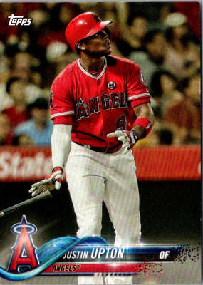 2018 Topps Los Angeles Angels Justin Upton #A-12