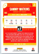 2018 Donruss Sammy Watkins