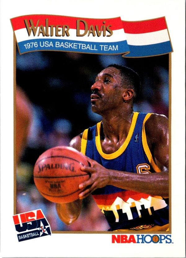 1991 Hoops Walter Davis #557