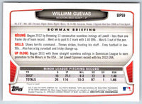 2014 Bowman William Cuevas #BP59