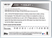 2013 Topps Update Josh Phegley #US131 Rookie
