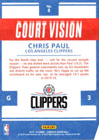 2015 Panini Complete Court Vision Chris Paul #8