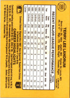 1987 Donruss Tito Landrum #386