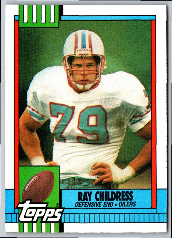 1990 Topps Ray Childress #218