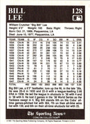 1991 Conlon Collection TSN Bill Lee