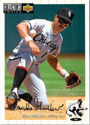 1994 Collector's Choice Ozzie Guillen #435 Silver Signature