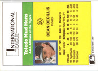 1990 CMC Toledo Mud Hens Dean Decillis #20