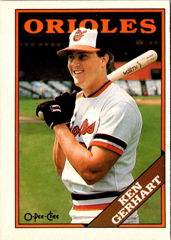 1988 O-Pee-Chee Ken Gerhart #271